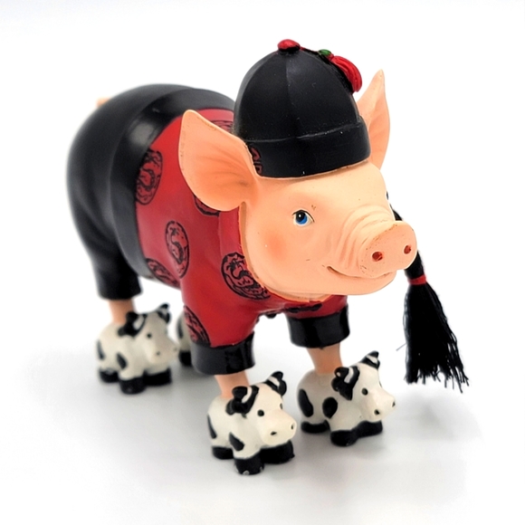 Westland This Little Piggy Collectibles "Moo Shoe Pork" Figurine Retired - Picture 2 of 6